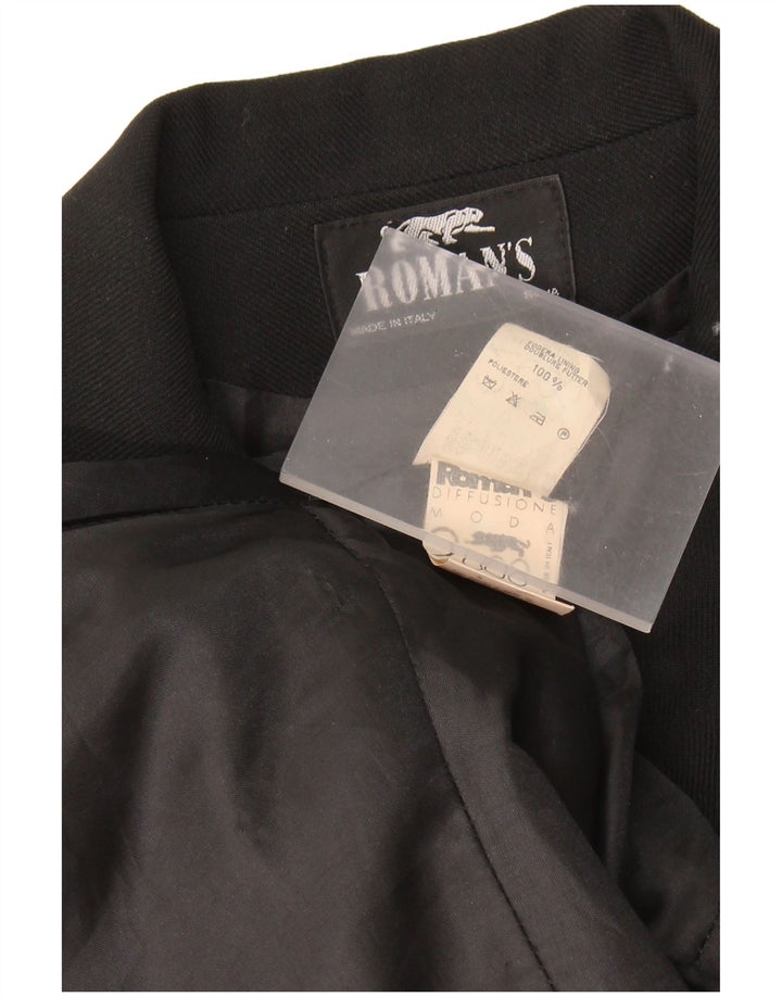 Damska marynarka zapinana na 4 guziki Roman's UK 10 Small Black