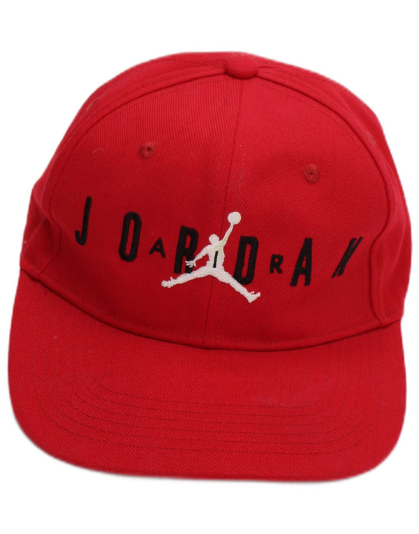 Czapka z daszkiem Jordan Boys z grafiką, jeden rozmiar, czerwona, poliester