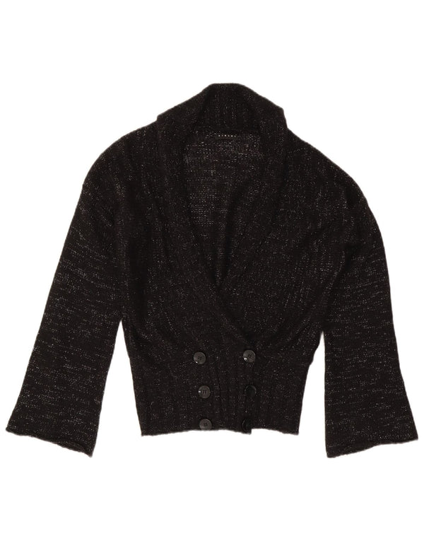 Sweter damski Sisley UK 14, średni, czarny, nakrapiany