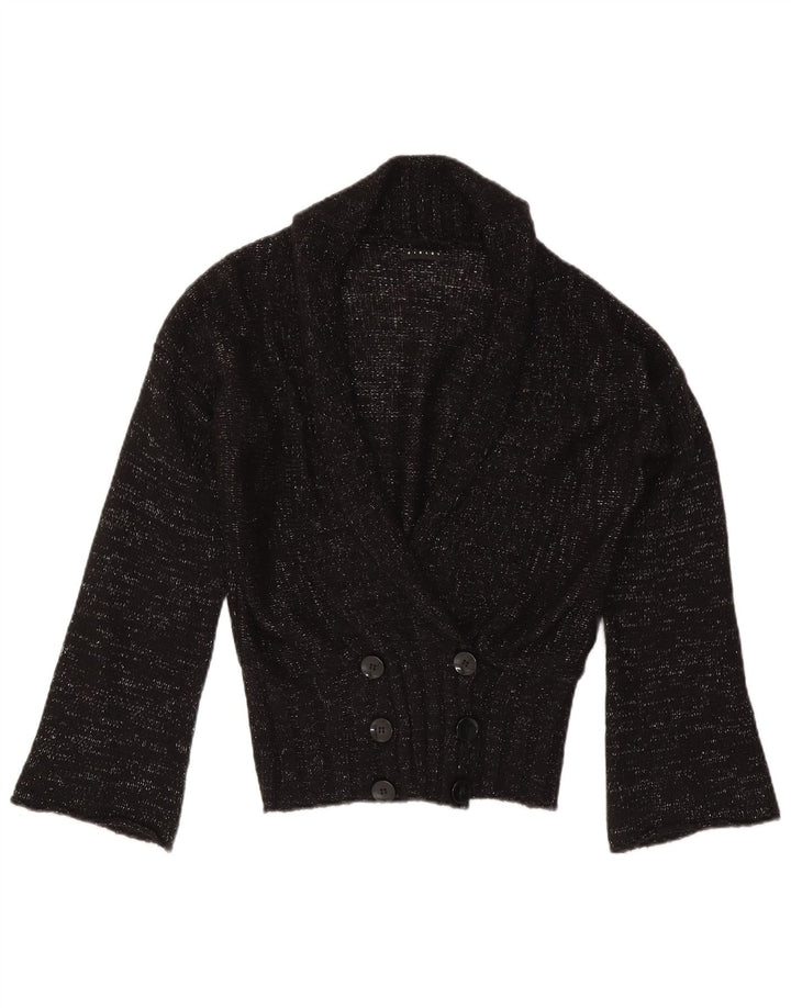 Sweter damski Sisley UK 14, średni, czarny, nakrapiany
