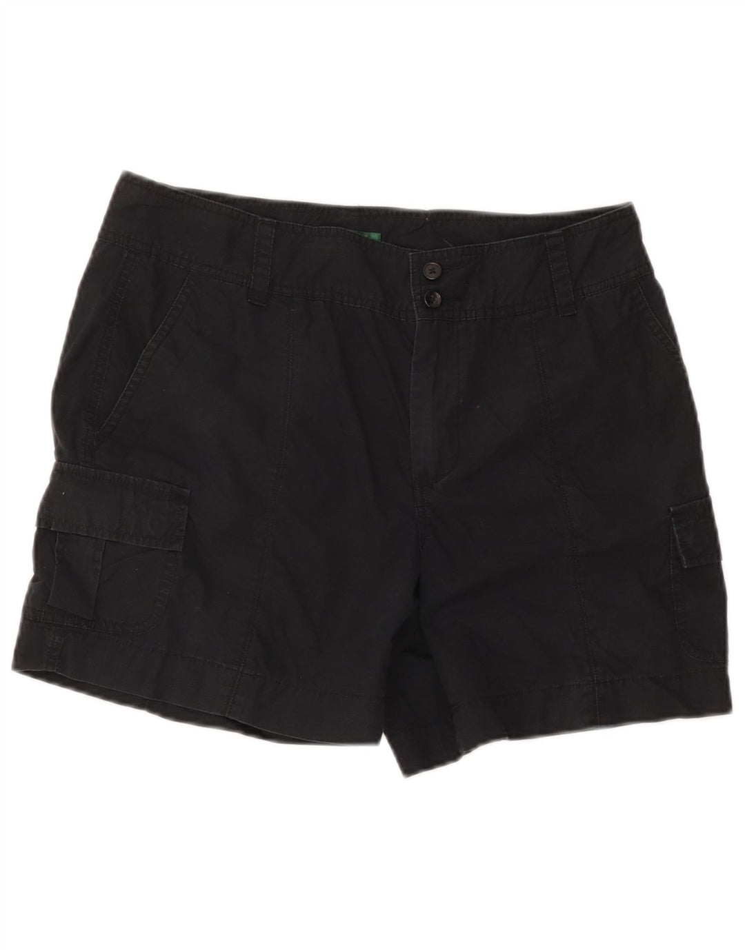 Damskie spodenki cargo Ralph Lauren US 12 Large W34, czarne, bawełniane