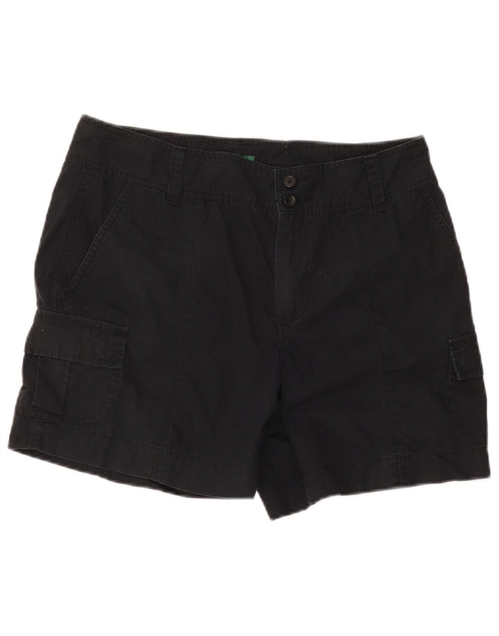 Damskie spodenki cargo Ralph Lauren US 12 Large W34, czarne, bawełniane