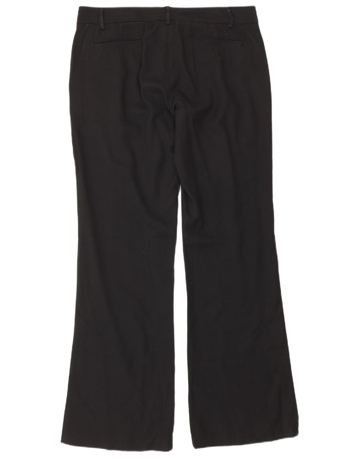 Czerwone spodnie damskie Valentino Bootcut IT 44 Medium W30 L33 Czarne