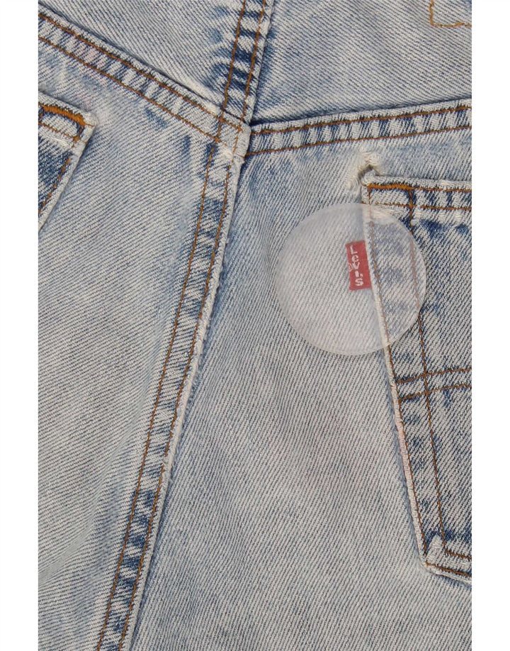 Damskie spodenki jeansowe Levi's W28 Średni niebieski
