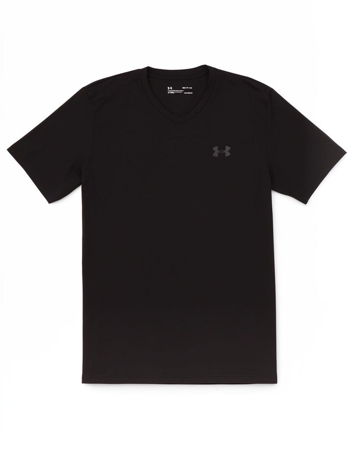 Koszulka męska Under Armour Top, mała, czarna, sportowa