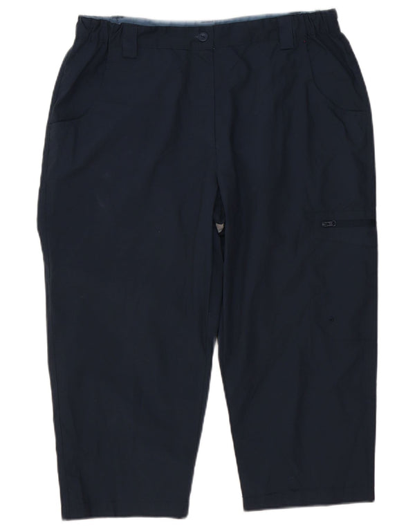 Damskie spodnie cargo Mountain Warehouse UK 12 Medium W32 L20 Granatowe