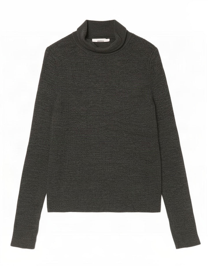 Sweter damski Zara z golfem UK 14, duży khaki