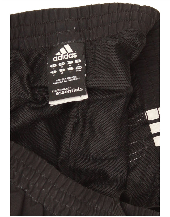 Męskie spodenki sportowe Adidas Climalite, średni czarny poliester