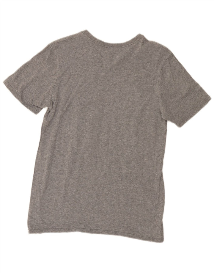 Męski T-shirt Nike Athletic Cut z grafiką, mały, szary nakrapiany