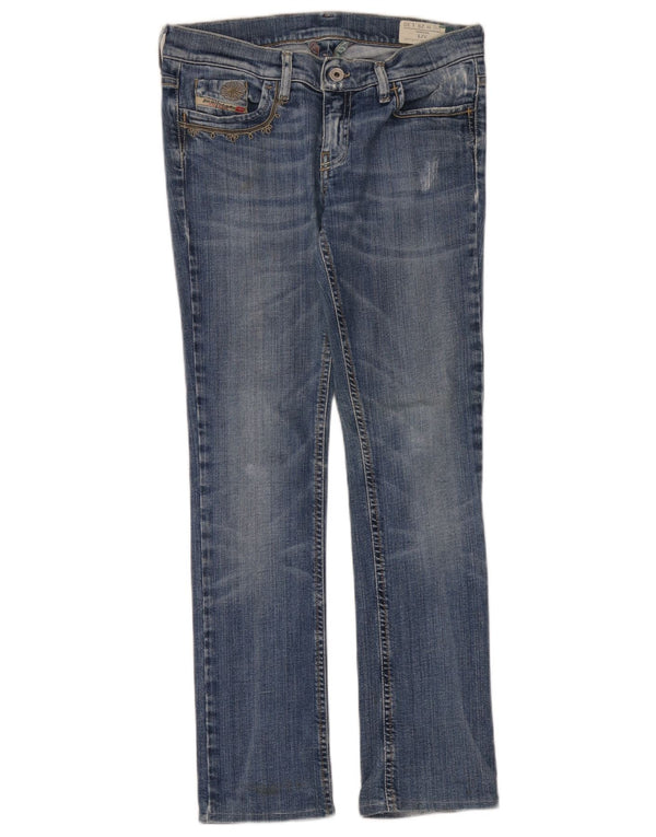 Diesel Damskie Liv Slim Jeansy W29 L30 Niebieskie bawełniane