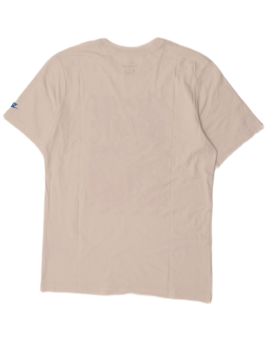 Męski T-shirt Nike Swoosh Graphic Top, średnia biała bawełna