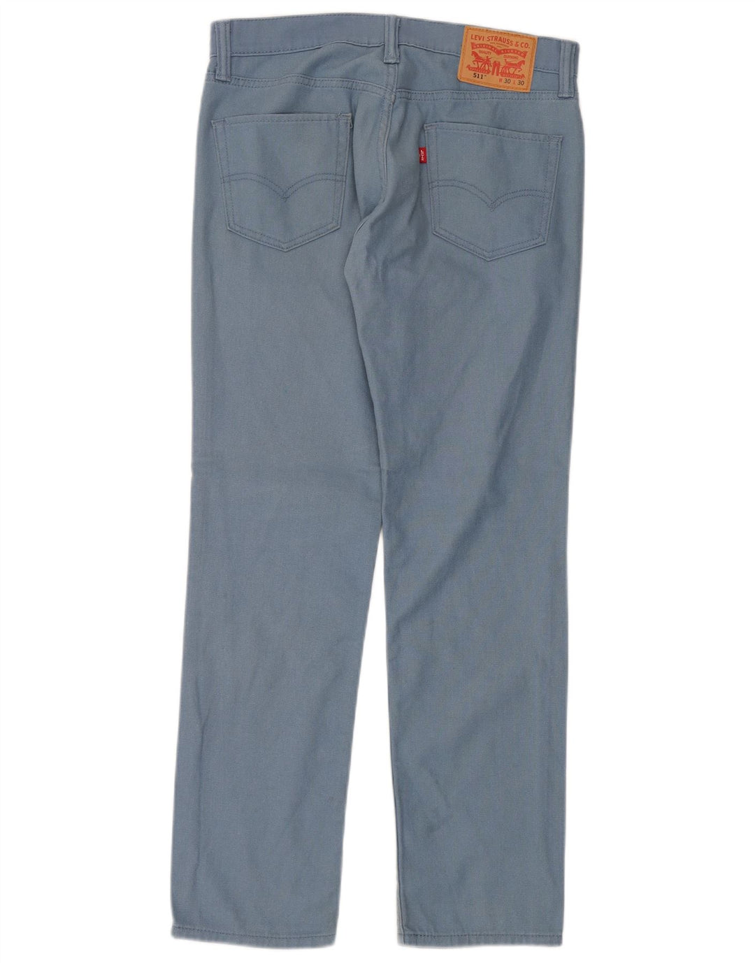 Męskie spodnie Levi's 511 Slim Casual W30 L30 Niebieska bawełna