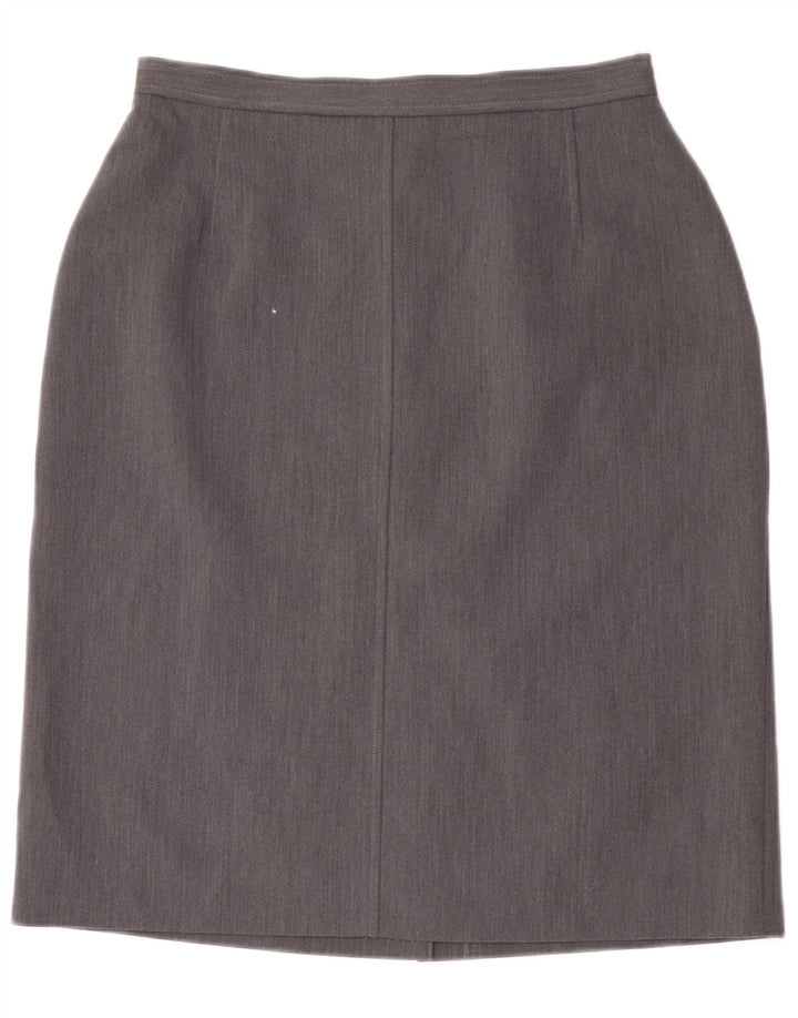 Prosta spódnica damska St. Bernard UK 14 Medium W28 Szary poliester