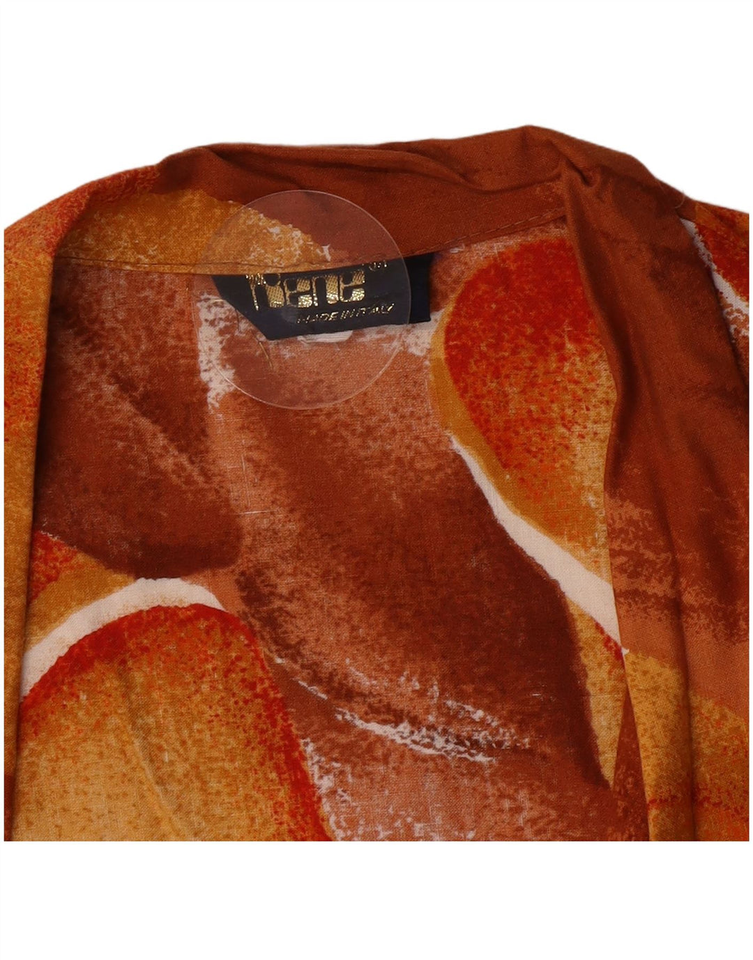 Damska marynarka Rene zapinana na 1 guzik IT 44 w kolorze średniego brązu w kwiaty