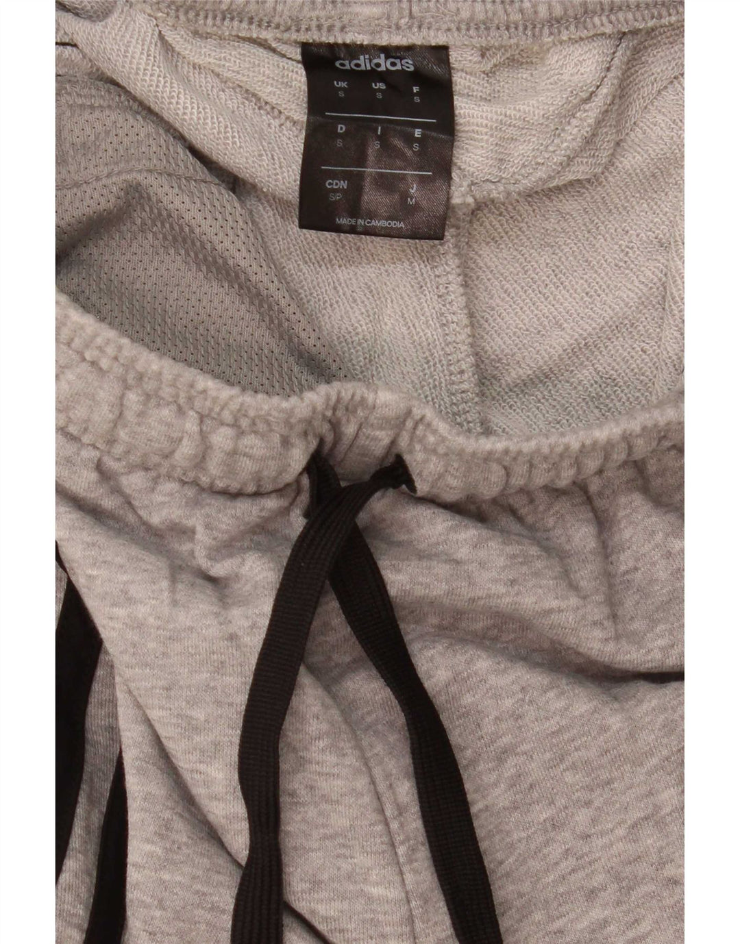 Męskie spodenki sportowe Adidas, małe, szare