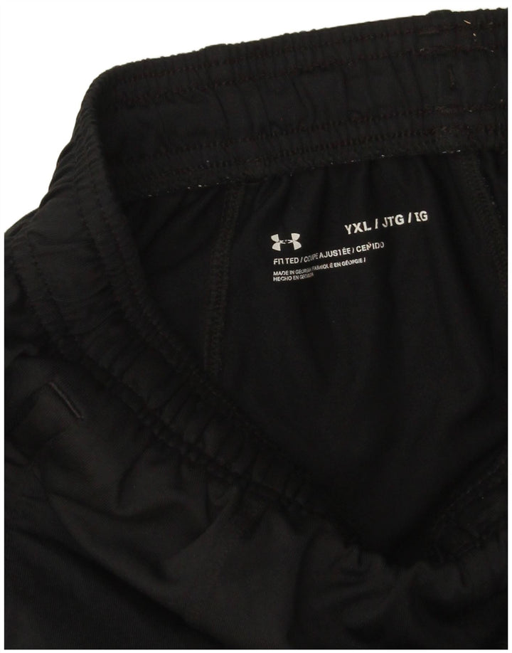 Spodnie dresowe chłopięce Under Armour 13-14 lat XL, czarne