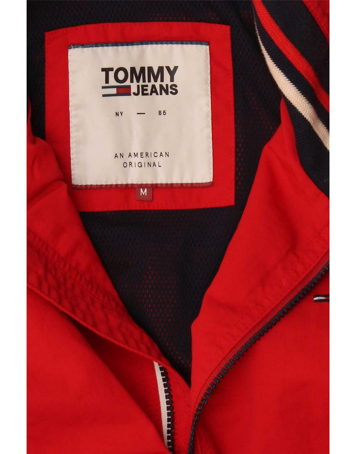 Męska kurtka bomberka Tommy Hilfiger UK 38 w kolorze średniej czerwieni