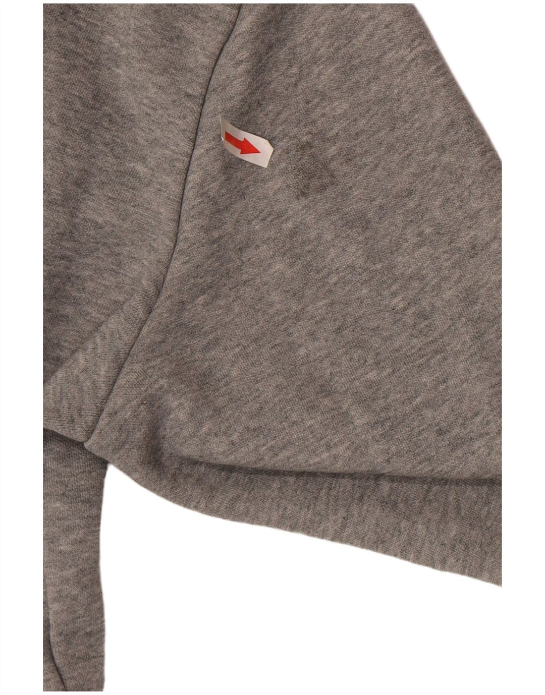 Męski sweter z kapturem Puma z grafiką, mały, szary, bawełniany