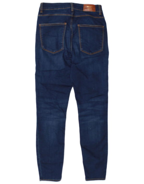 Damskie jeansy skinny Zara EU 38 Small W28 L27 Granatowa bawełna