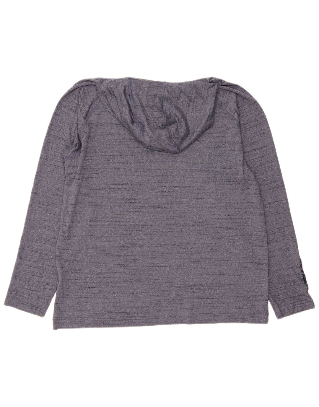 Męska koszulka z długim rękawem i kapturem UNDER ARMOUR Heat Gear, duża, granatowa, nakrapiana