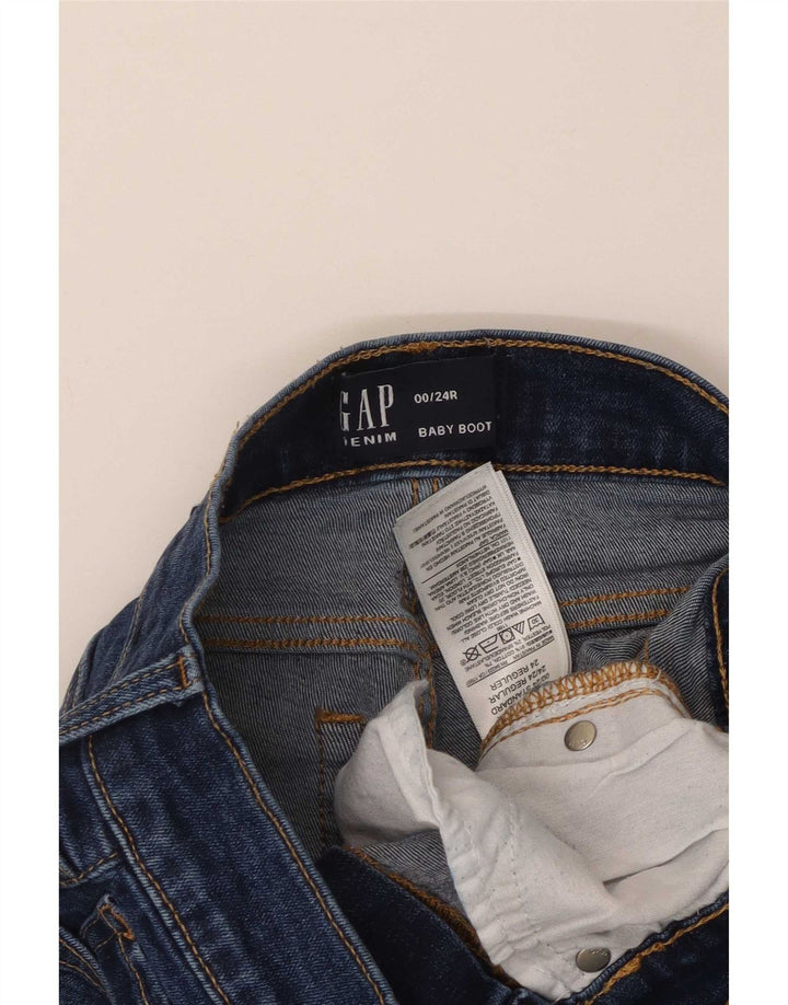 Jeansy damskie Gap Bootcut W24 L29 Granatowe, bawełniane