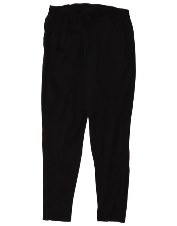 Damskie spodnie dresowe Nike Dri Fit UK 14, duże, czarne, poliestrowe