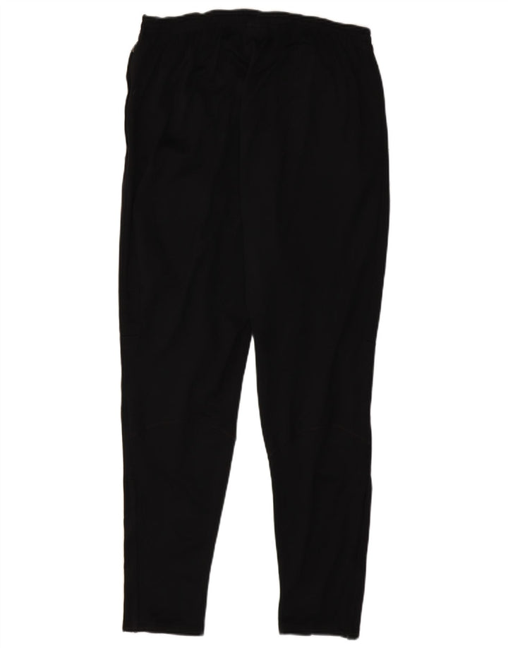 Damskie spodnie dresowe Nike Dri Fit UK 14, duże, czarne, poliestrowe