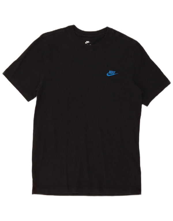 T-shirt męski Nike, średni czarny, bawełniany