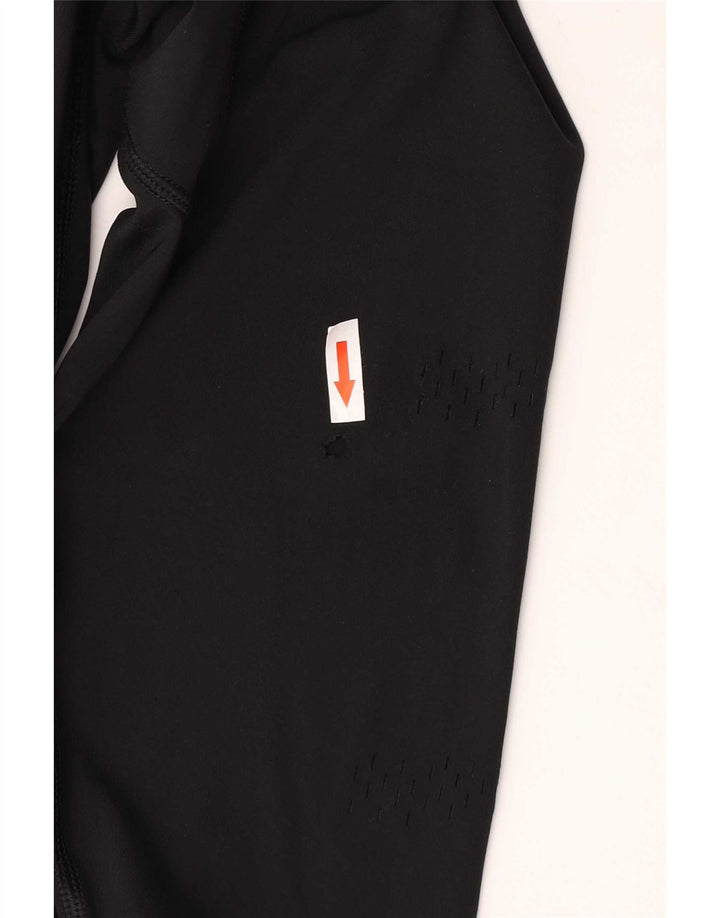 Damskie legginsy z wysokim stanem Reebok, małe, czarne, nylonowe