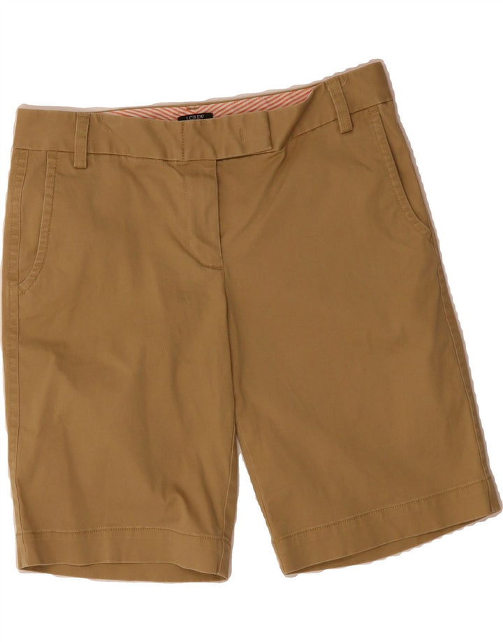 J. CREW Womens Chino Shorts US 8 Medium W32  Brown Vintage J. Crew and Second-Hand J. Crew from Messina Hembry 