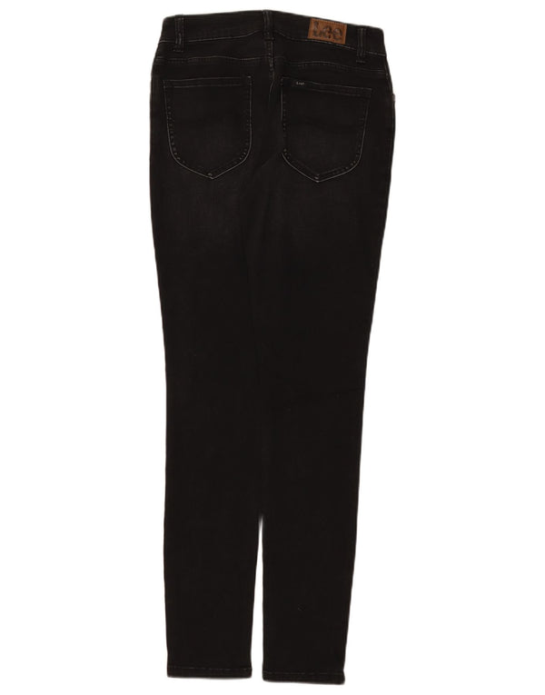 Damskie legendarne jeansy skinny Lee W28 L31, czarne, bawełniane