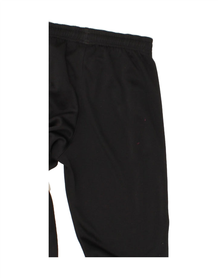 PUMA Girls Tracksuit Trousers 9-10 Years Medium Black Polyester Vintage Puma and Second-Hand Puma from Messina Hembry 