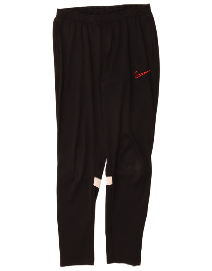 Męskie spodnie dresowe Nike Dri Fit, poliester w kolorze średniej czarnej kolorystyki