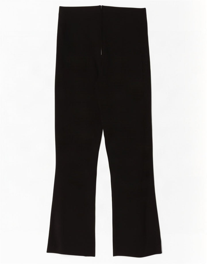 Spodnie damskie Zara Bootcut, małe, W26 L26, czarna wiskoza