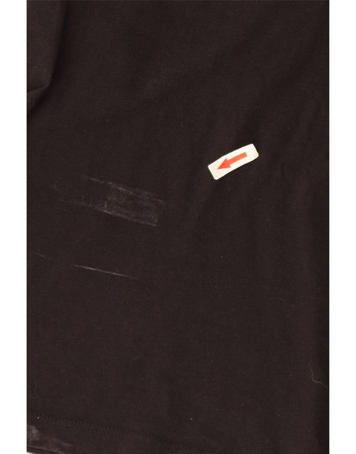 Męski top slim fit Timberland z długim rękawem, średnio czarny, bawełniany