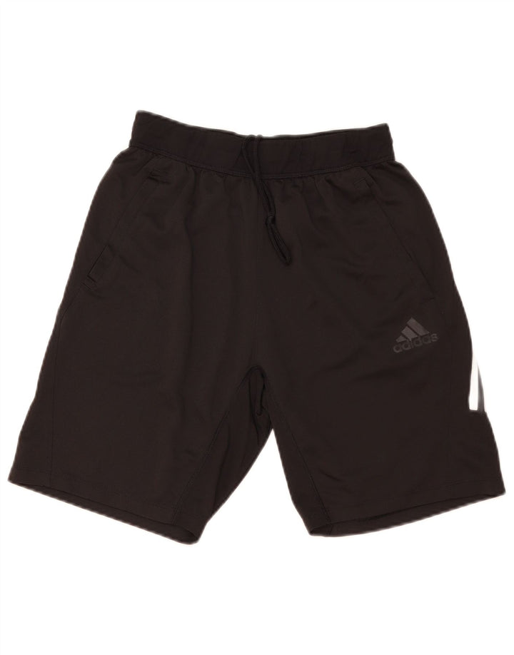 Męskie spodenki sportowe Adidas Aeroready, małe, czarne, poliestrowe