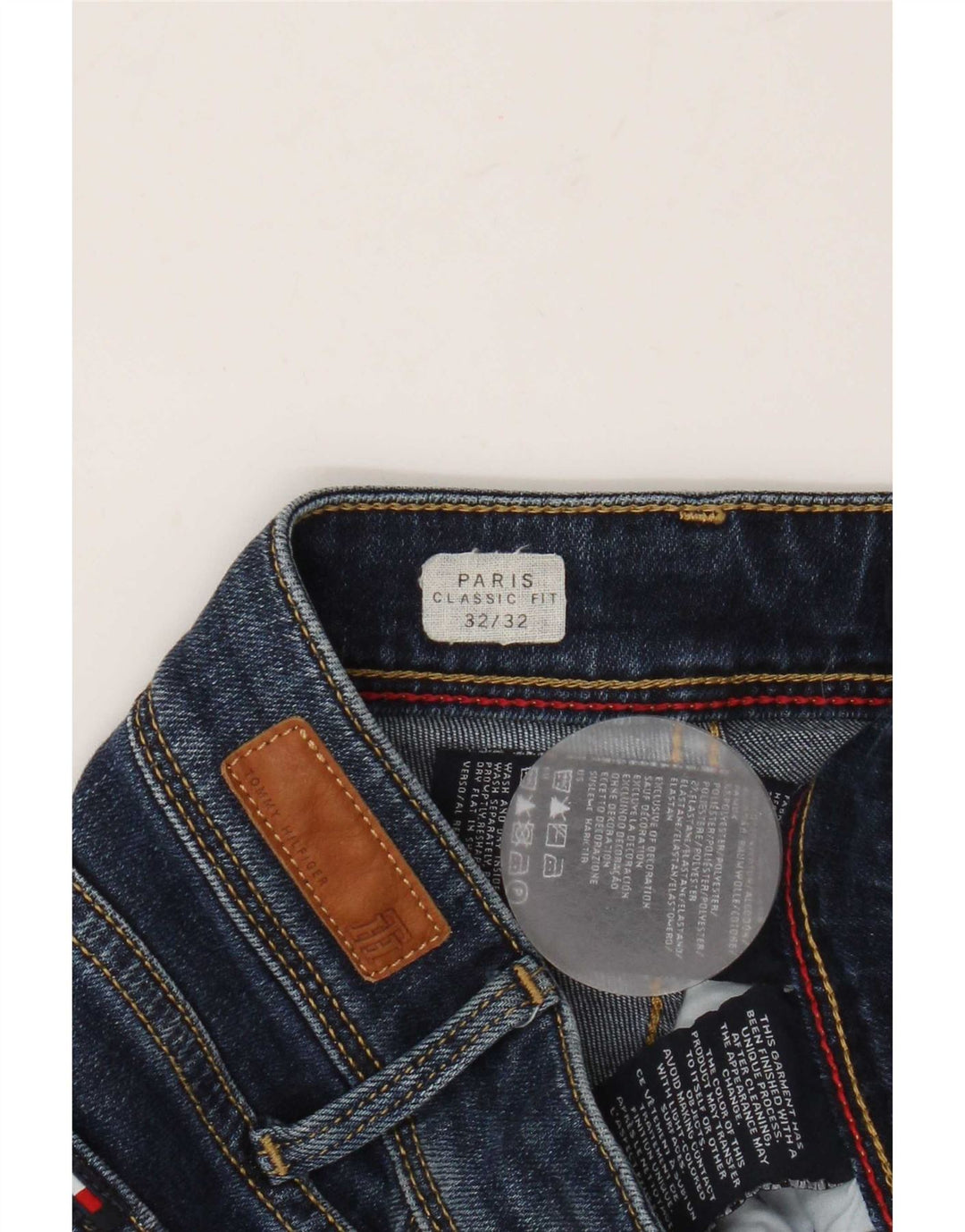 Jeansy damskie Tommy Hilfiger Paris Classic Fit Bootcut W32 L32 Granatowe