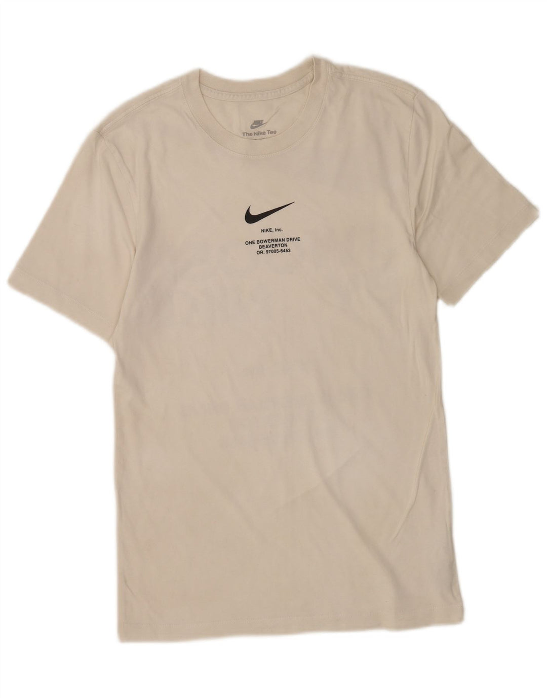 Męski T-shirt Nike z grafiką Top XS, biała bawełna