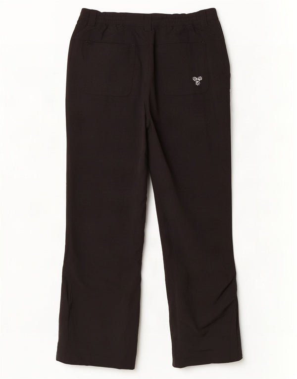 Damskie spodnie wiatrówkowe Jack Wolfskin UK 12/14 Medium W32 L30 Czarne