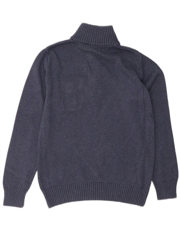 Męski sweter zapinany na guziki Gant, średni granat
