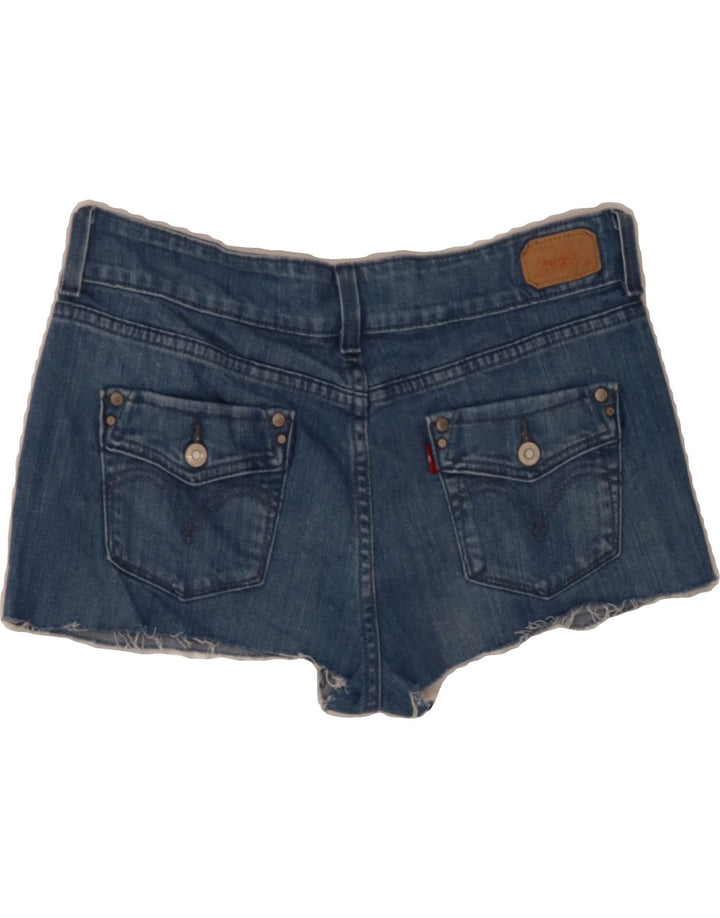 LEVI'S Womens Denim Shorts US 6 Medium W30 Blue Cotton Vintage Levi's and Second-Hand Levi's from Messina Hembry 