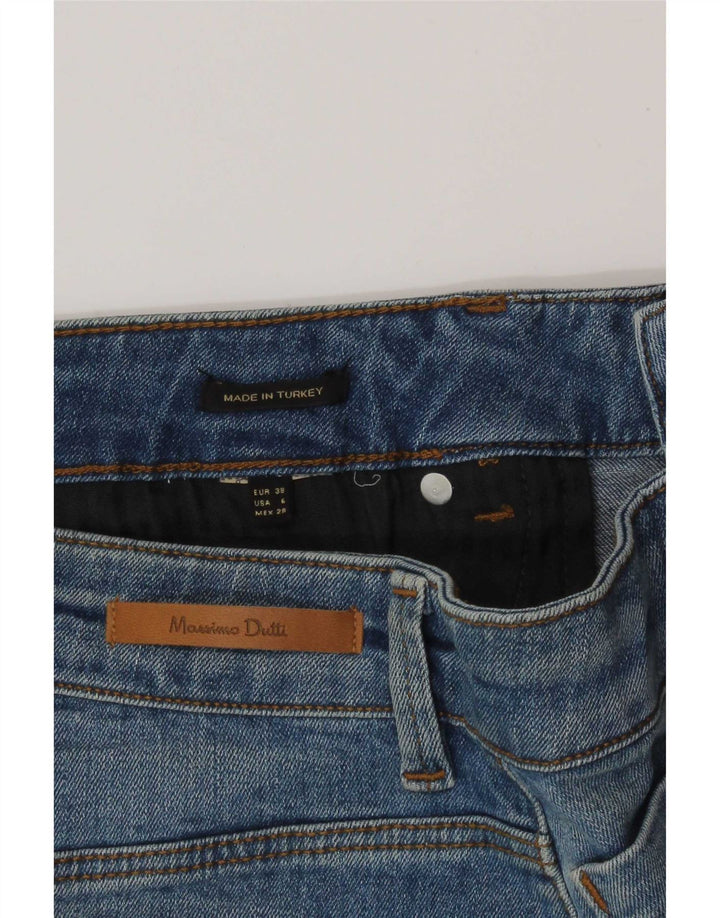 Damska spódnica dżinsowa Massimo Dutti EU 38 Small W28 niebieska