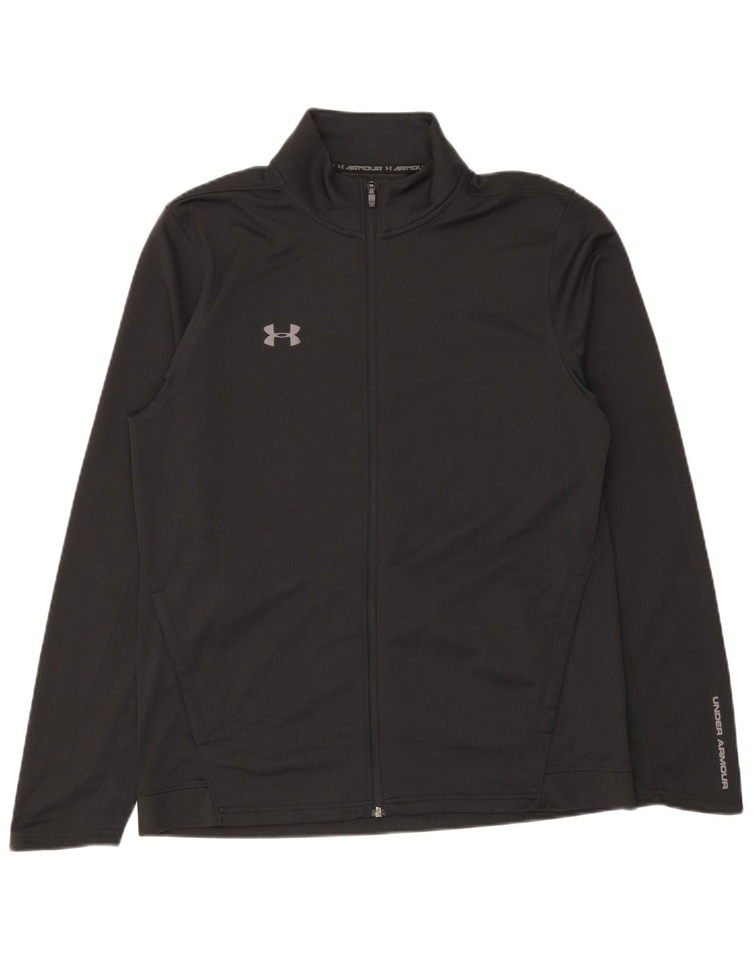 Męska kurtka dresowa Under Armour, duża, czarna, z poliestru