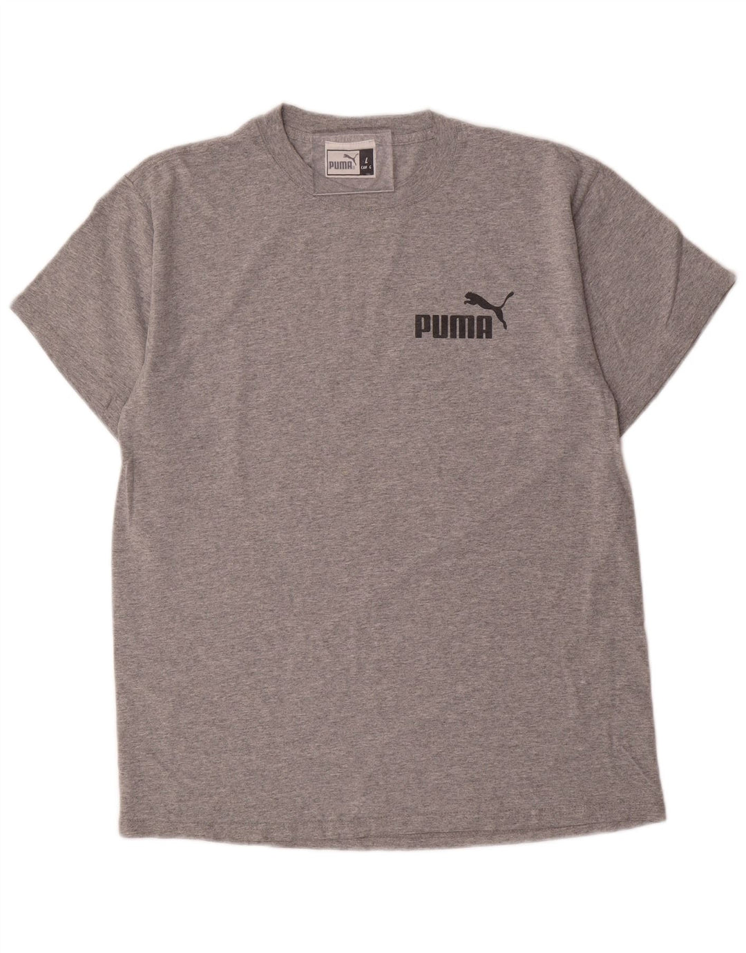Męski T-shirt z grafiką PUMA, duży, szary