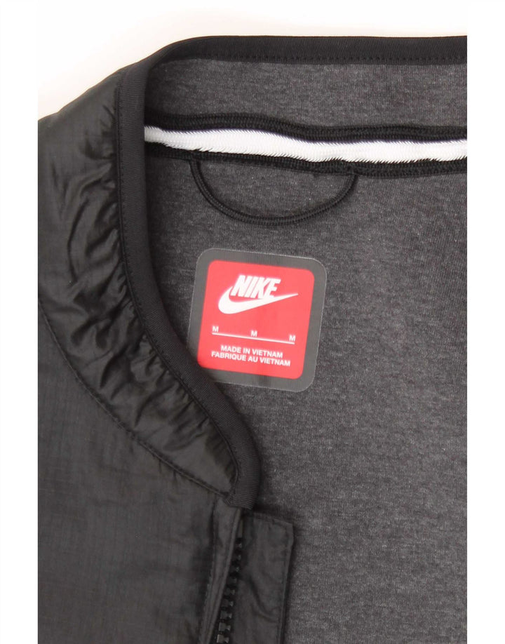 Męska wyściełana kamizelka Nike UK 38 Średni czarny nylon