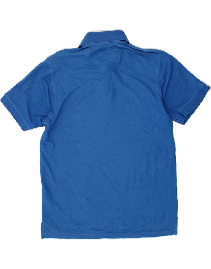 IZOD Mens Polo Shirt Medium Blue Cotton Vintage Izod and Second-Hand Izod from Messina Hembry 