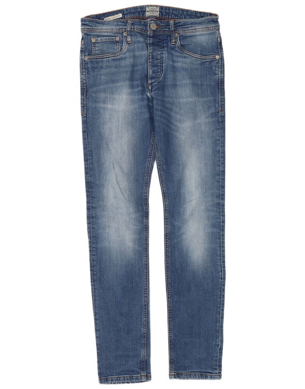 Męskie jeansy Jack & Jones GLENN Slim W28 L30 Niebieska bawełna