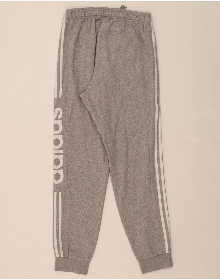 ADIDAS Mens Graphic Tracksuit Trousers Joggers Medium Grey Cotton Vintage Adidas and Second-Hand Adidas from Messina Hembry 