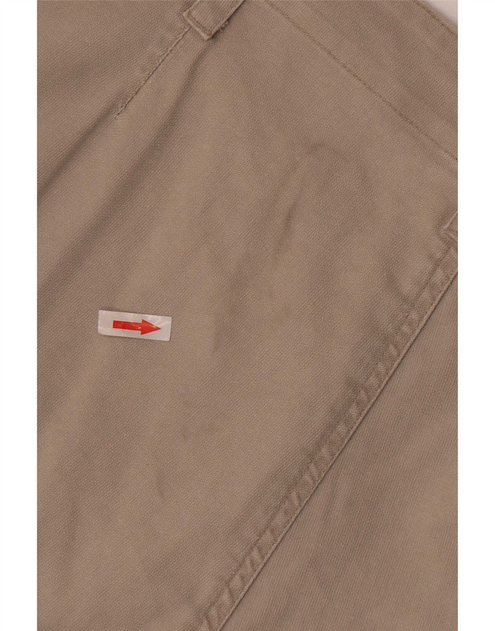 Męskie spodenki cargo w stylu vintage 2XL W38 Szara bawełna