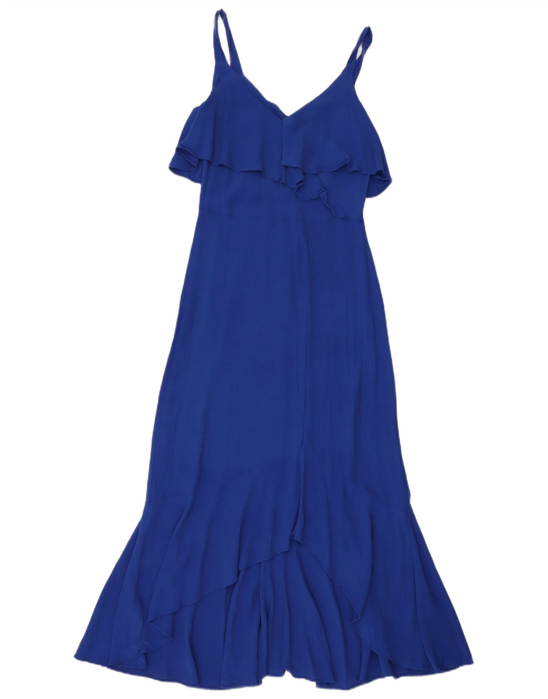 PHASE EIGHT Womens Sleeveless Maxi Dress UK 10 Small  Blue Viscose